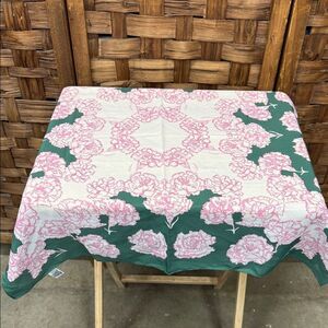 Vera Bradley Pink and Green Floral Wrap